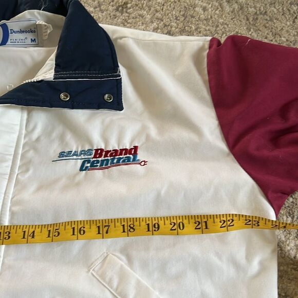 Sears by Fleetwood Dunbrooke Pla-Jac Patriotic Jacket Made in USA Medium vtg EUC - Picture 10 of 12